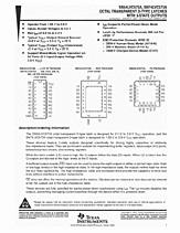 DataSheet SN74LVC573A pdf